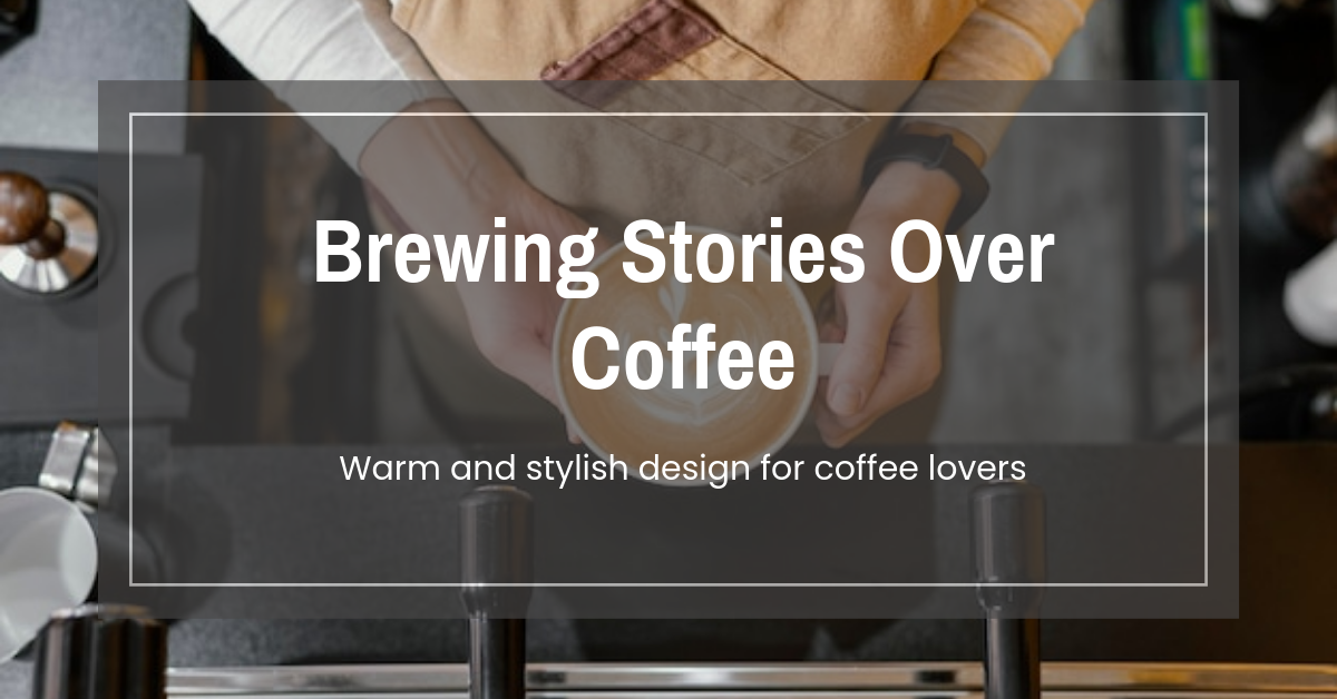 Free Coffee Blog Banner Template to Edit Online