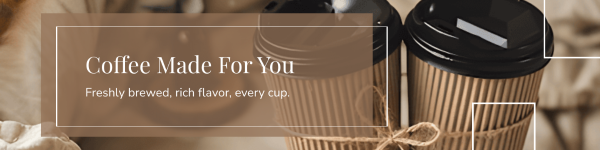 Free Coffee Linkedin Banner Template to Edit Online