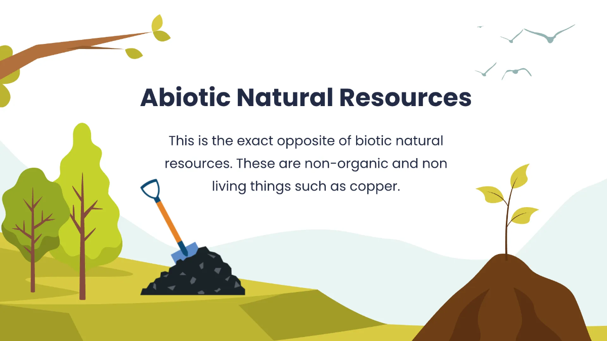 Free Earth's Natural Resources Presentation Template to Edit Online