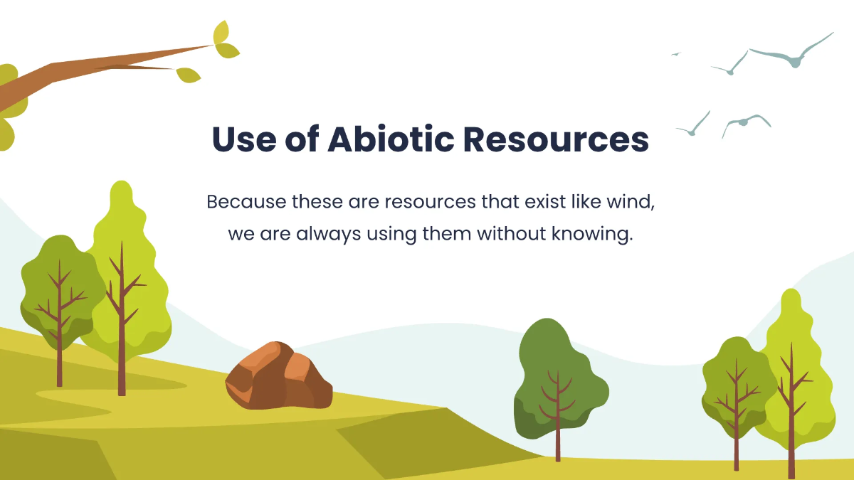 Free Earth's Natural Resources Presentation Template to Edit Online