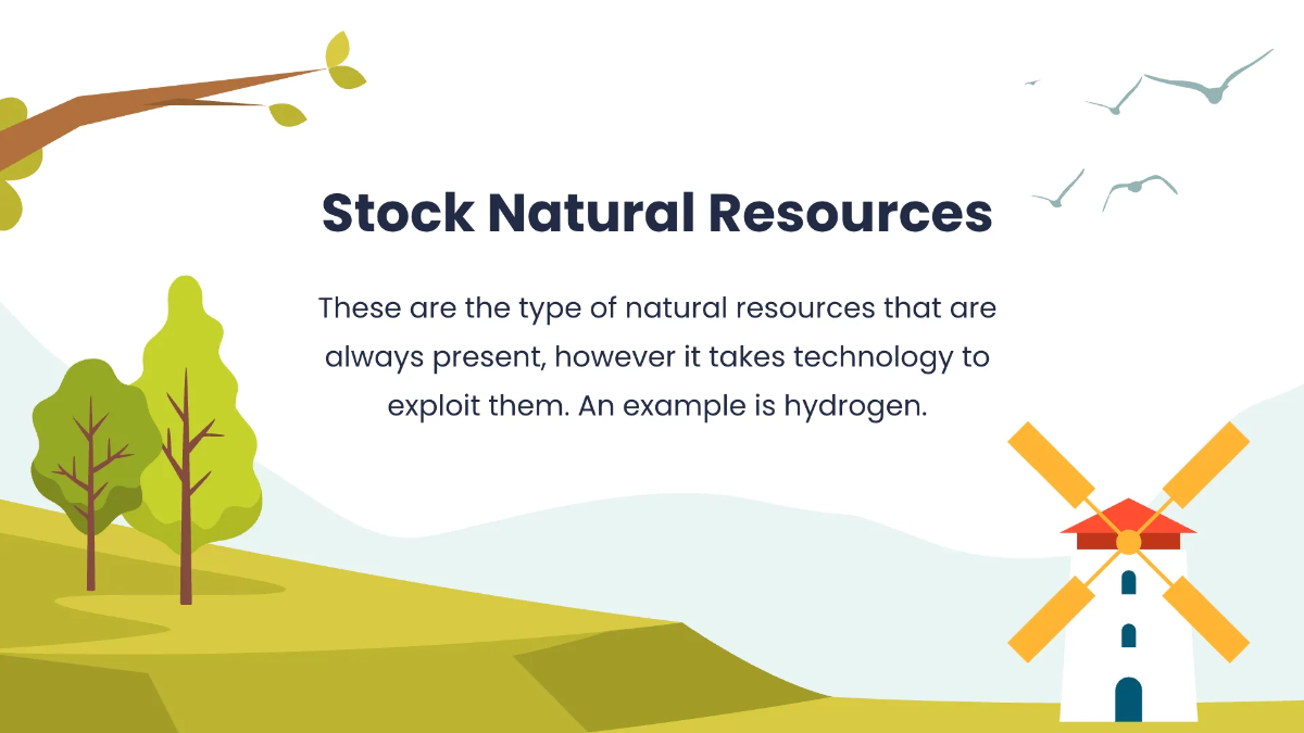 Free Earth's Natural Resources Presentation Template to Edit Online