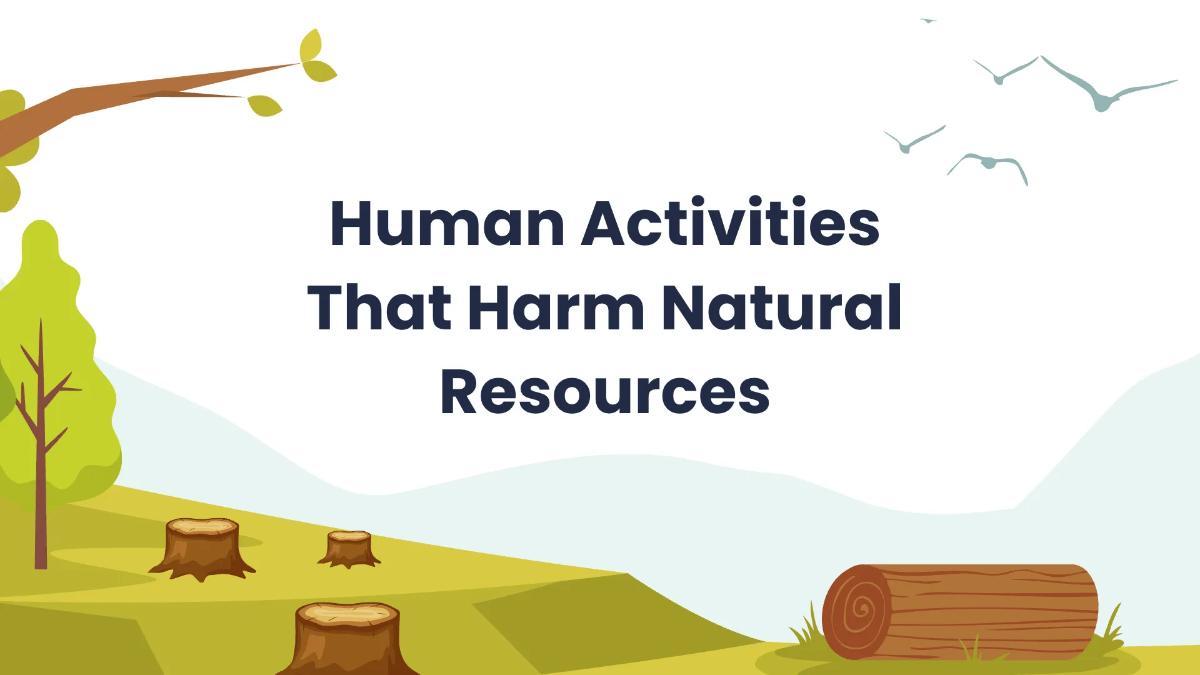 Free Earth's Natural Resources Presentation Template to Edit Online