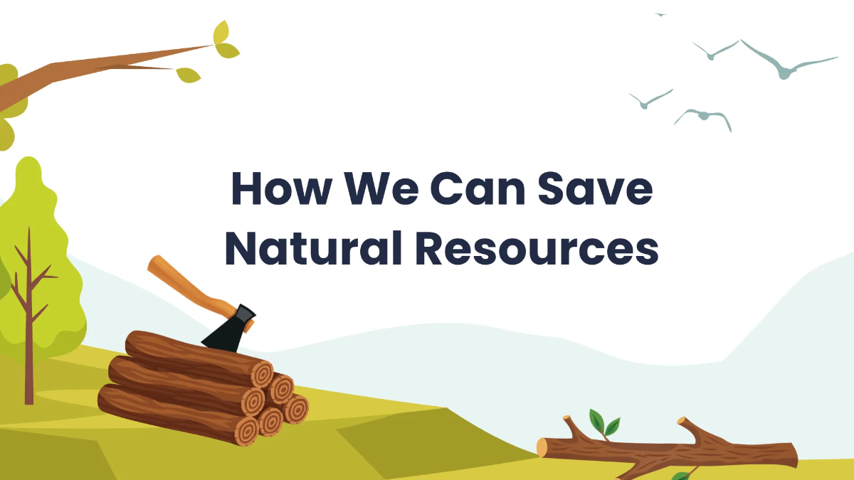 Free Earth's Natural Resources Presentation Template to Edit Online