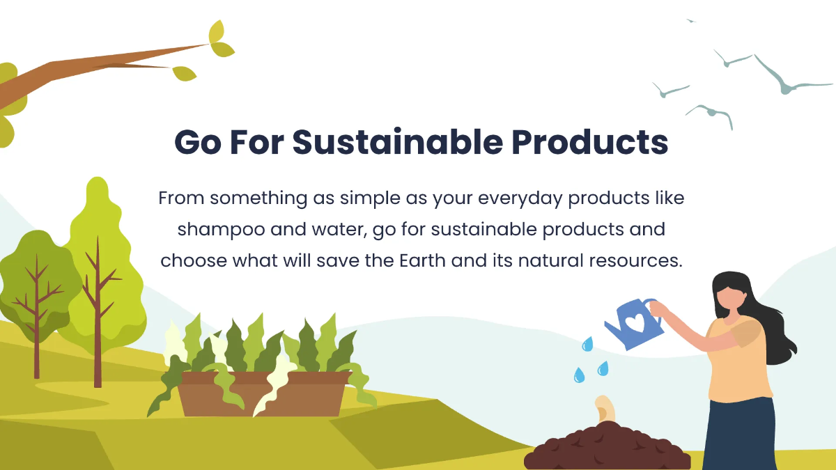 Free Earth's Natural Resources Presentation Template to Edit Online