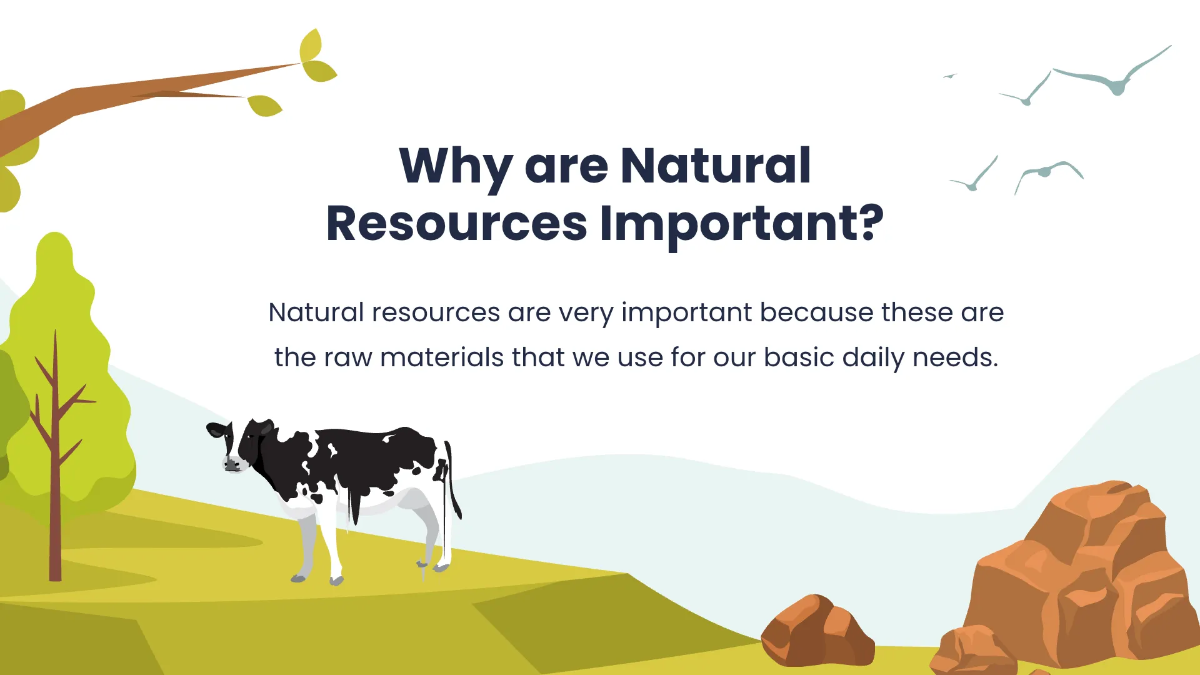 Free Earth's Natural Resources Presentation Template to Edit Online