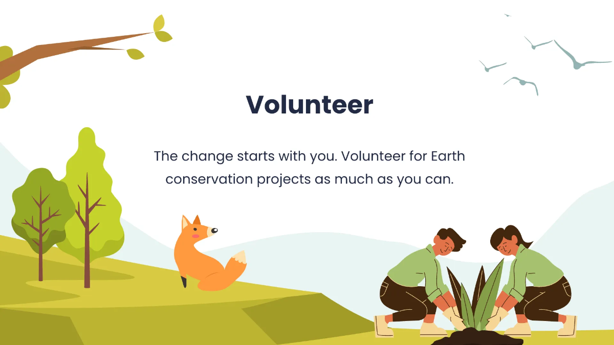 Free Earth's Natural Resources Presentation Template to Edit Online