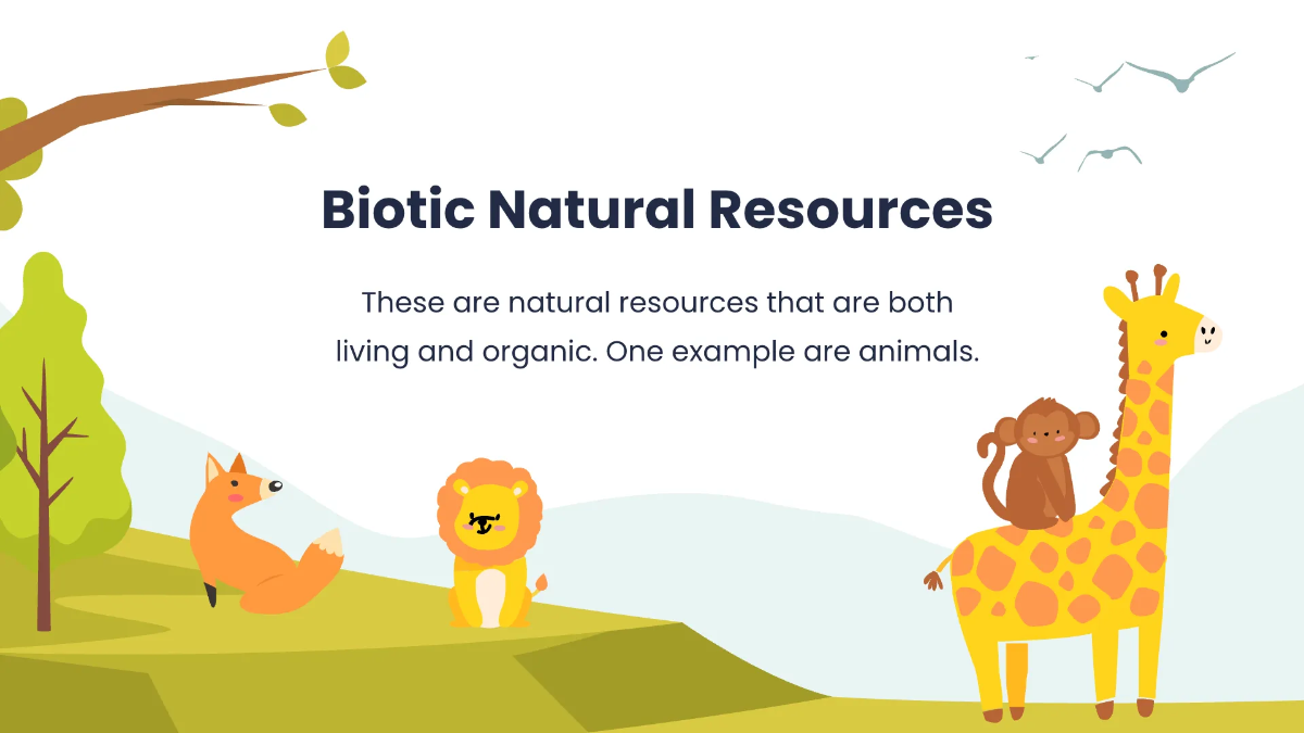Free Earth's Natural Resources Presentation Template to Edit Online