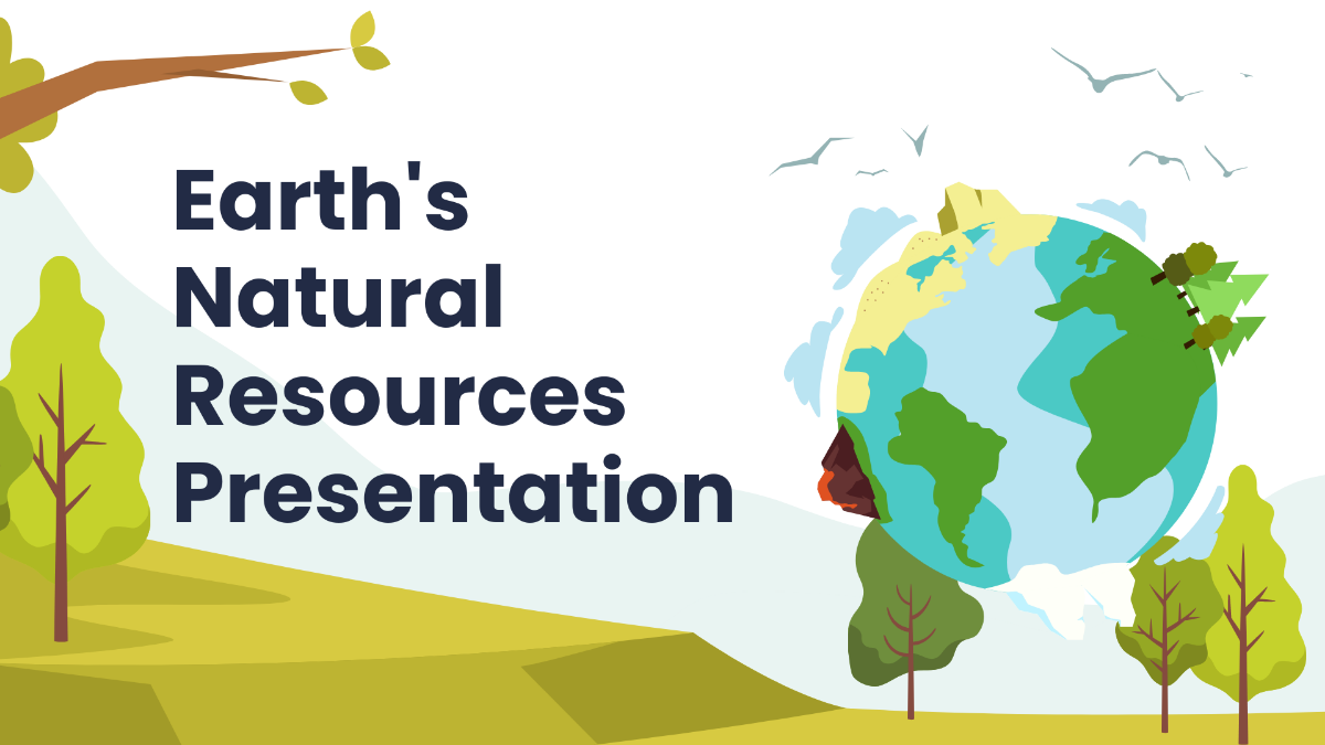 Earth's Natural Resources Presentation Template