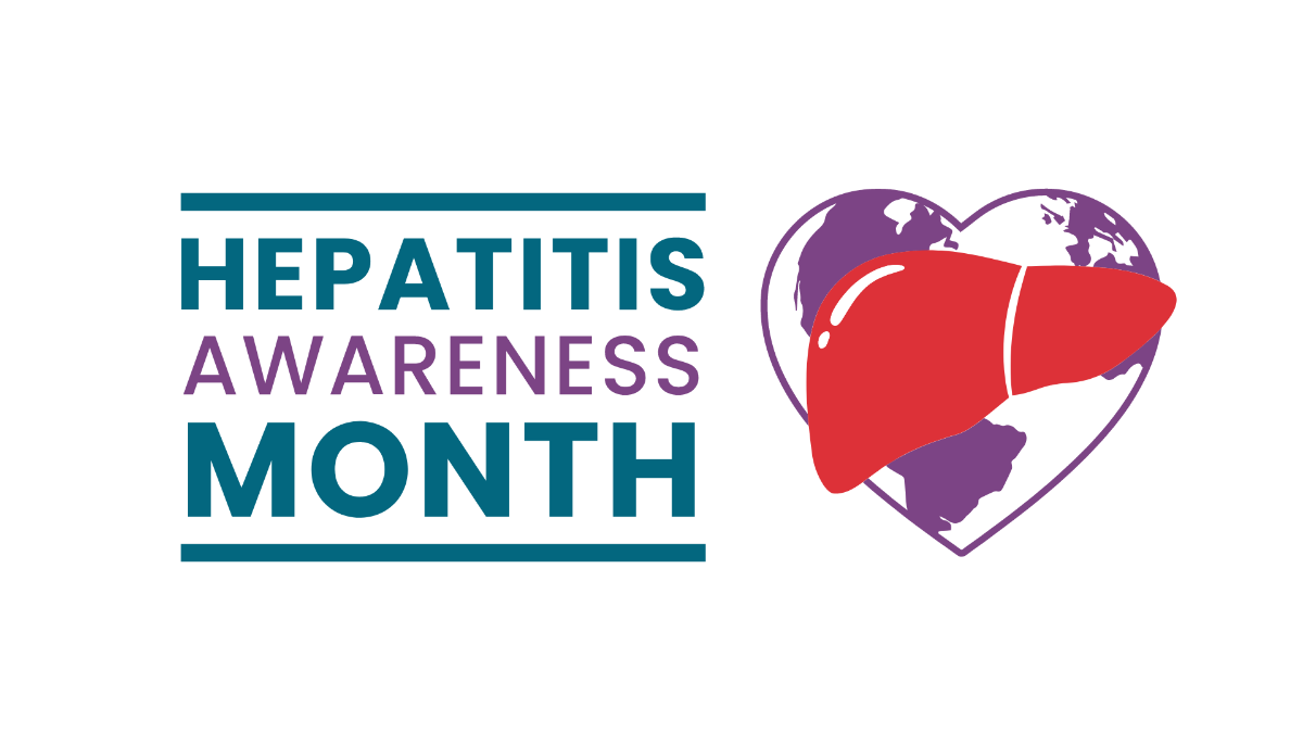 Hepatitis Awareness Month Transparent Template