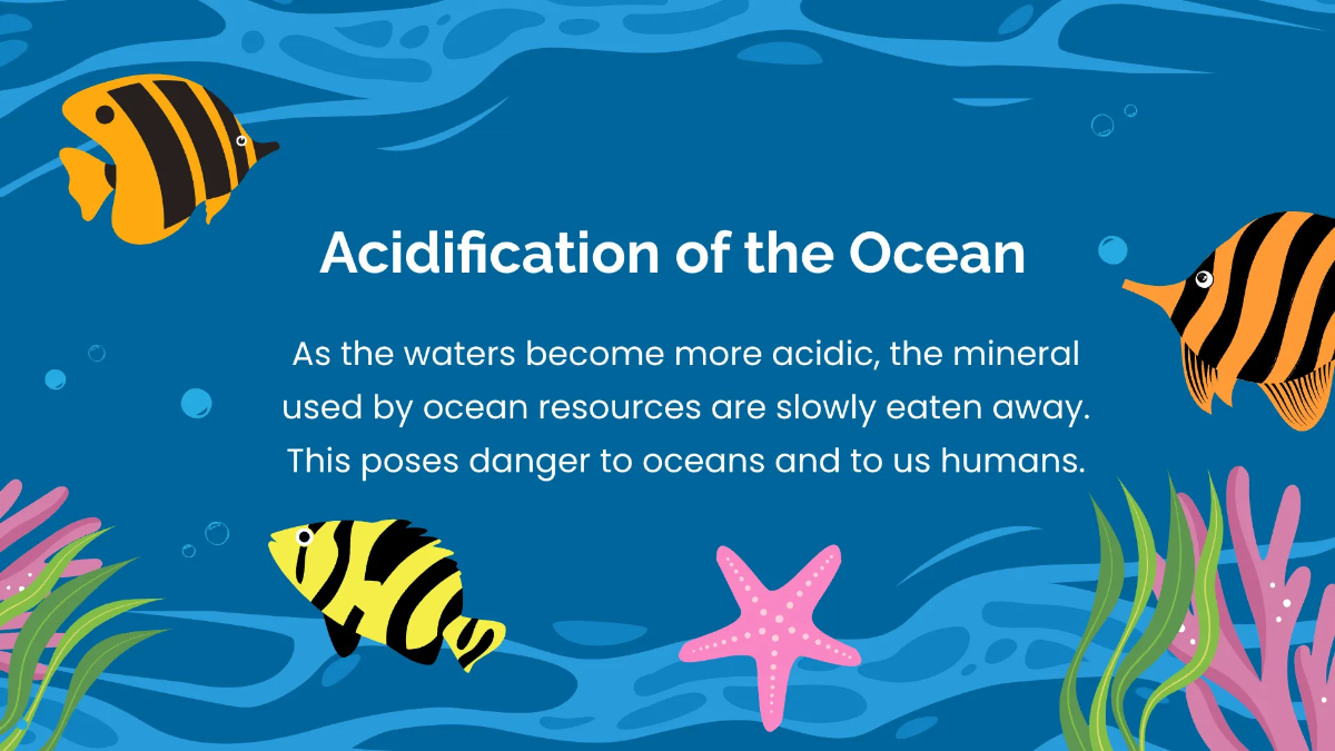 Free The Earth's Oceans Presentation Template to Edit Online