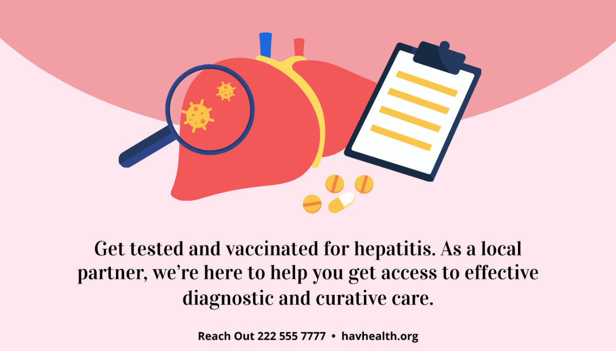 Hepatitis Awareness Month Card Template