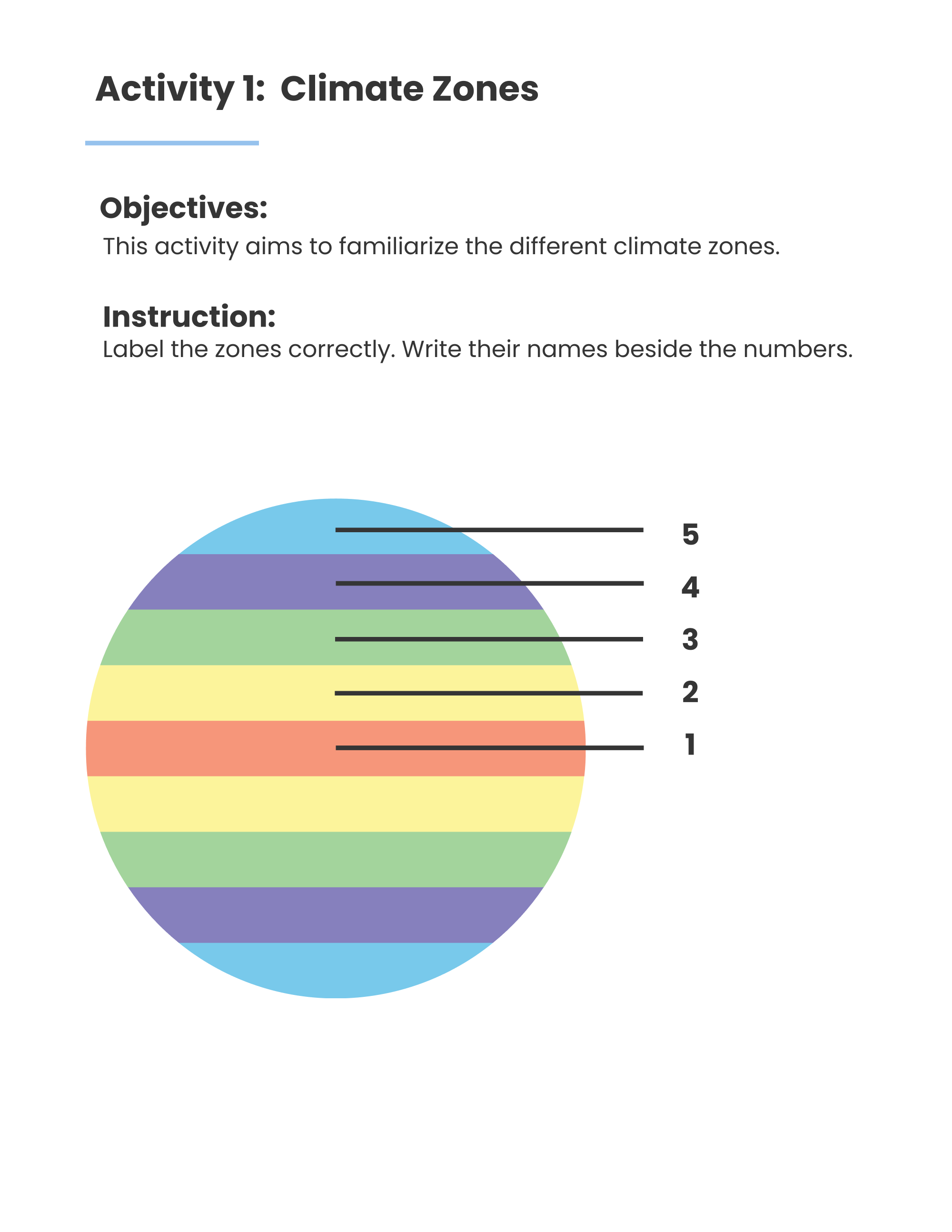 Free World Climate Workbook Template to Edit Online
