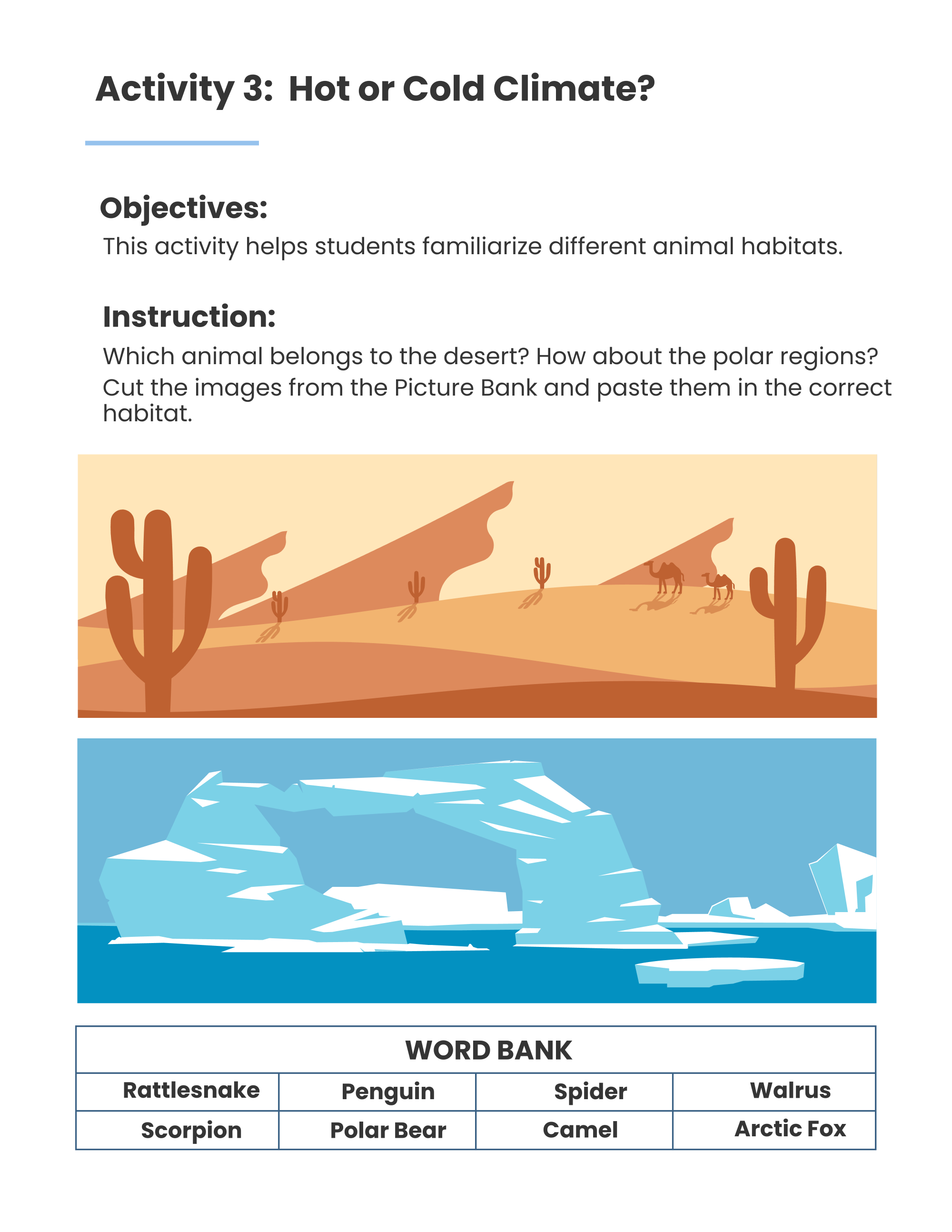 Free World Climate Workbook Template to Edit Online