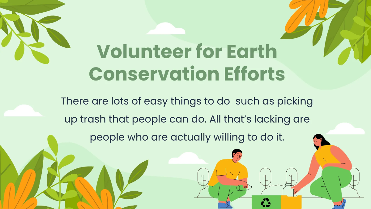 Free Earth Day Presentation Template to Edit Online
