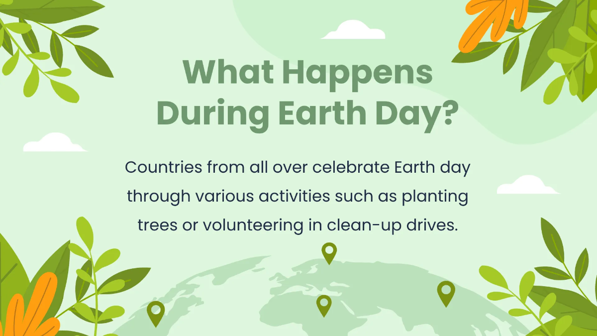 Free Earth Day Presentation Template to Edit Online