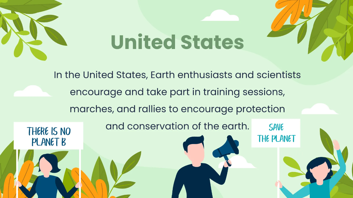 Free Earth Day Presentation Template to Edit Online