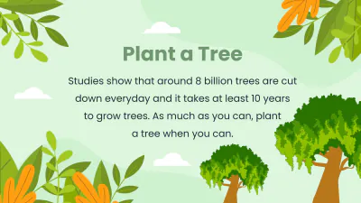 Free Earth Day Presentation Template to Edit Online