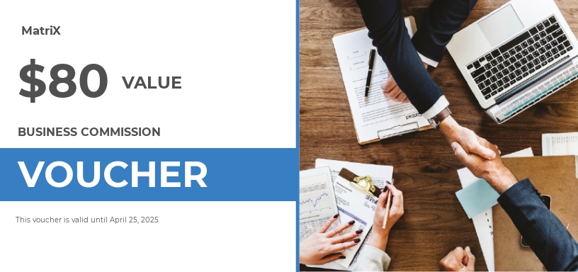Free Business Commission Voucher Template