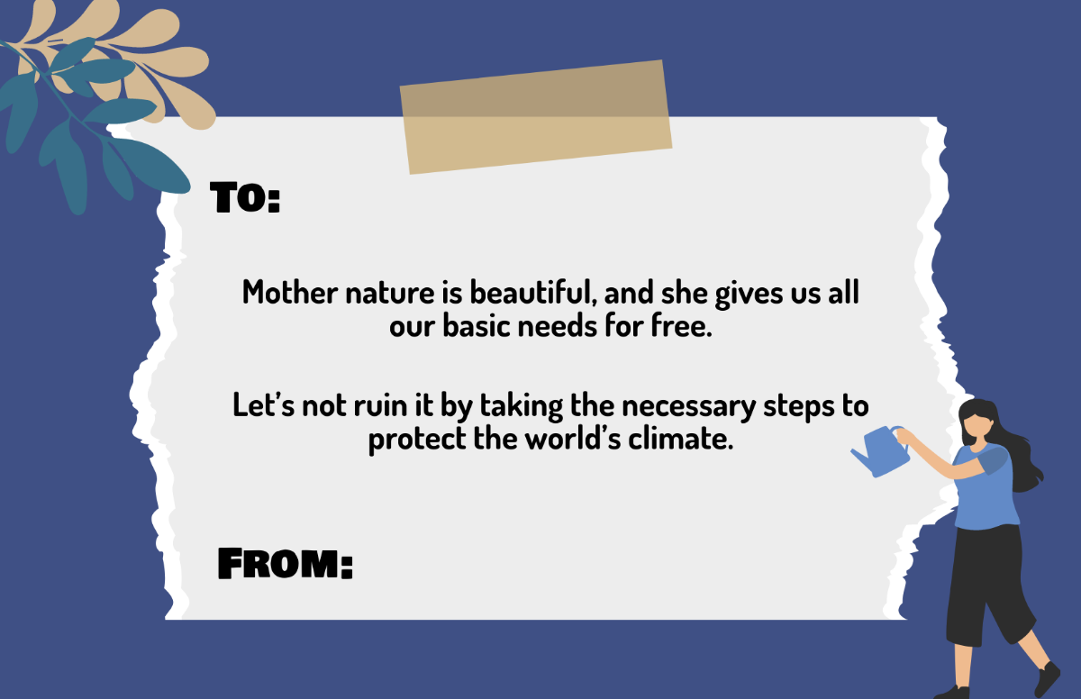World Climate Note Template
