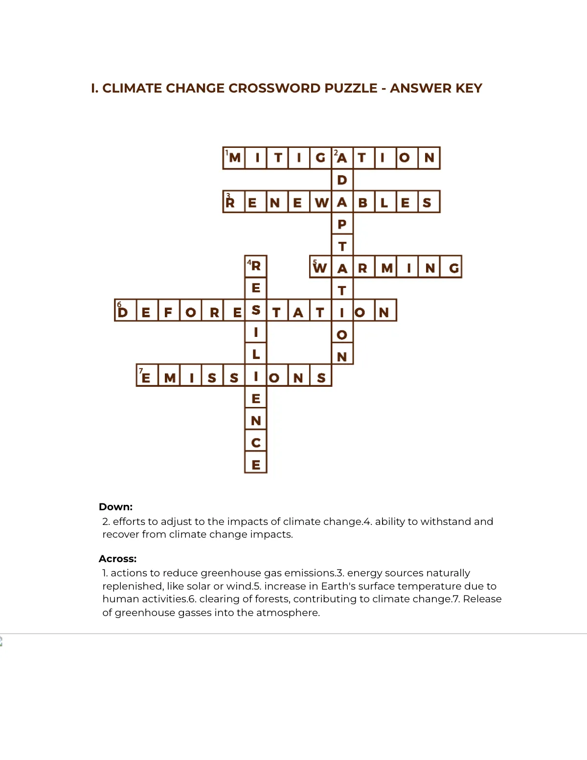 Free Climate Change Puzzle Template to Edit Online
