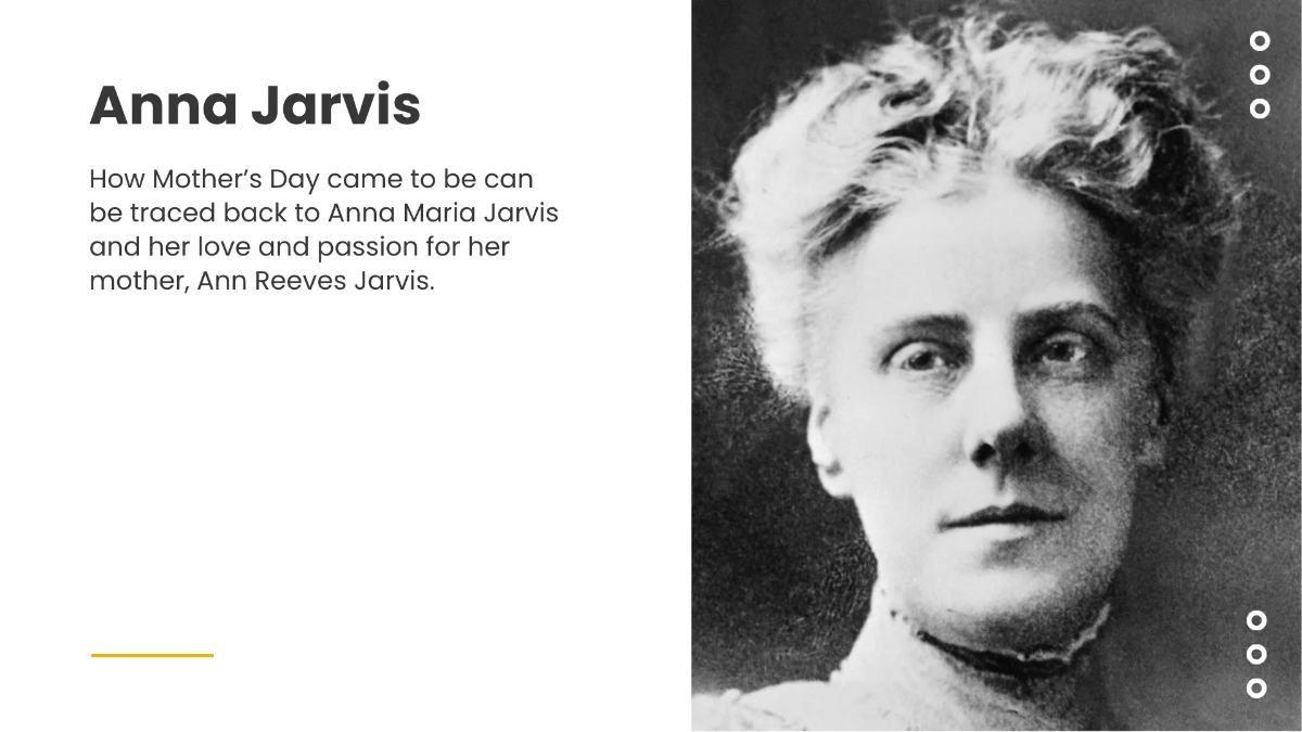 Free Simple Mother's Day Presentation Template to Edit Online