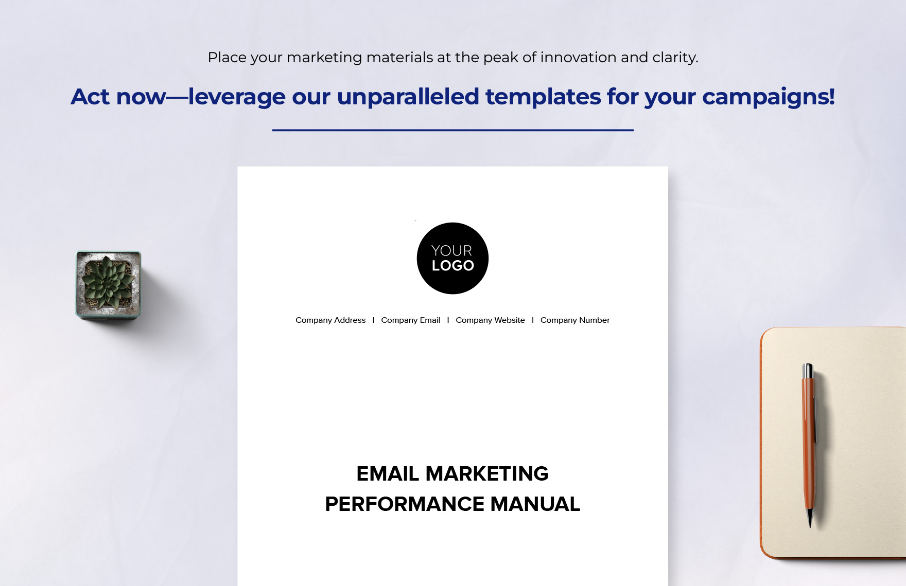 Email Marketing Performance Manual Template