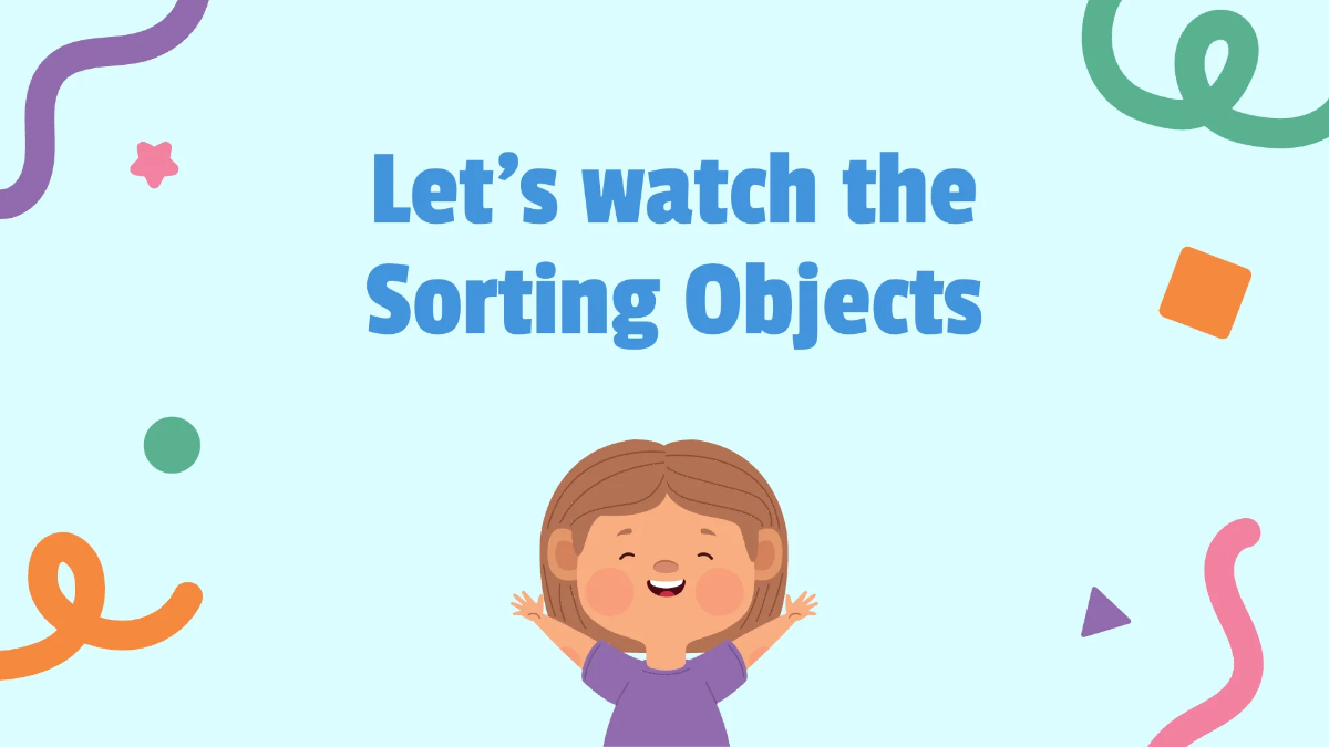 Free Sorting Objects by Attributes Template to Edit Online