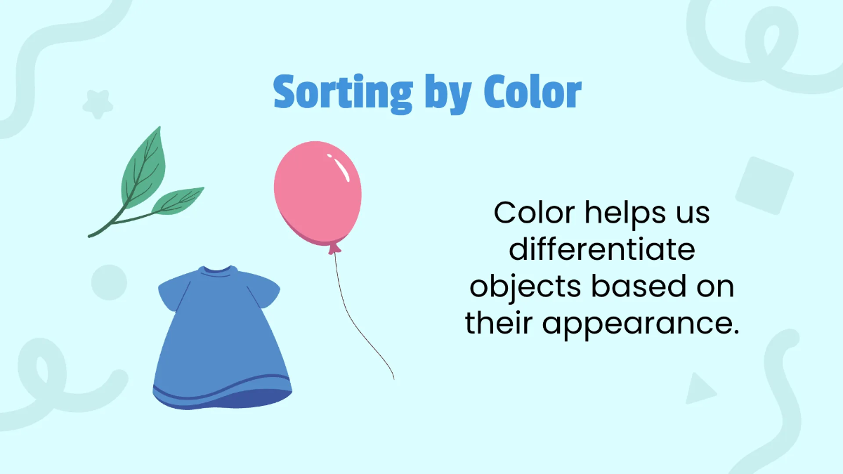 Free Sorting Objects by Attributes Template to Edit Online