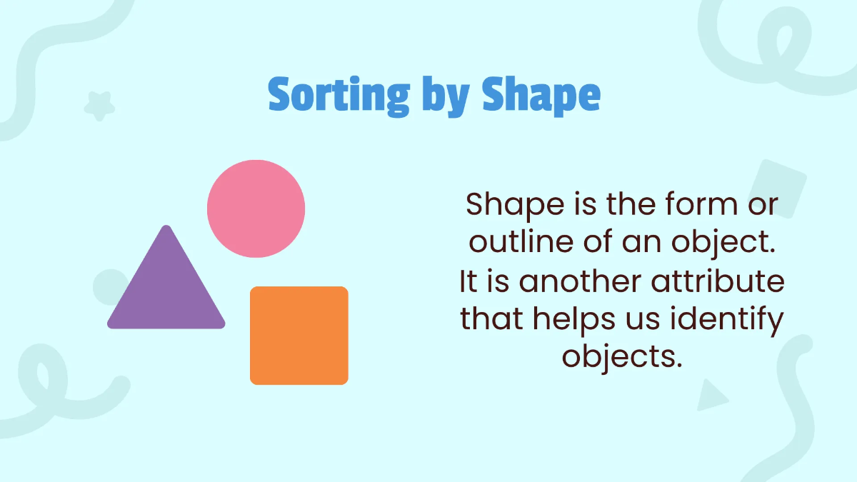 Free Sorting Objects by Attributes Template to Edit Online