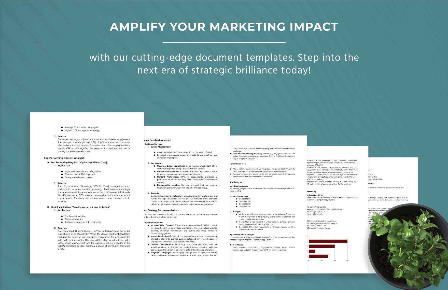 Marketing Content Performance Analysis Template