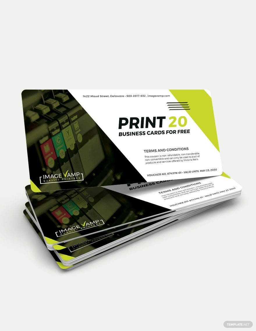 Printable Business Voucher Template