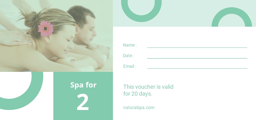 spa trip voucher