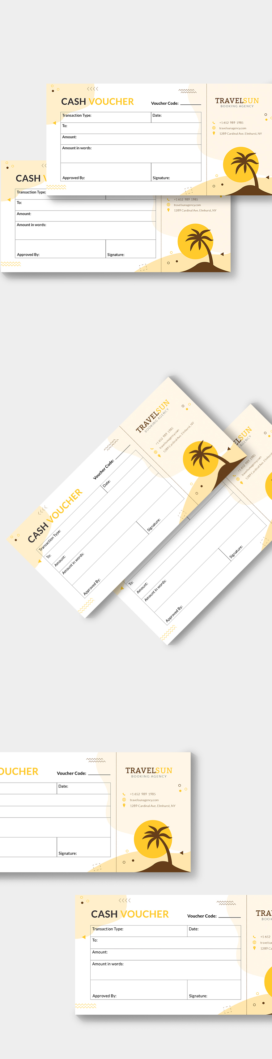 Travel Voucher Templates - 35+ Designs, Free Downloads 