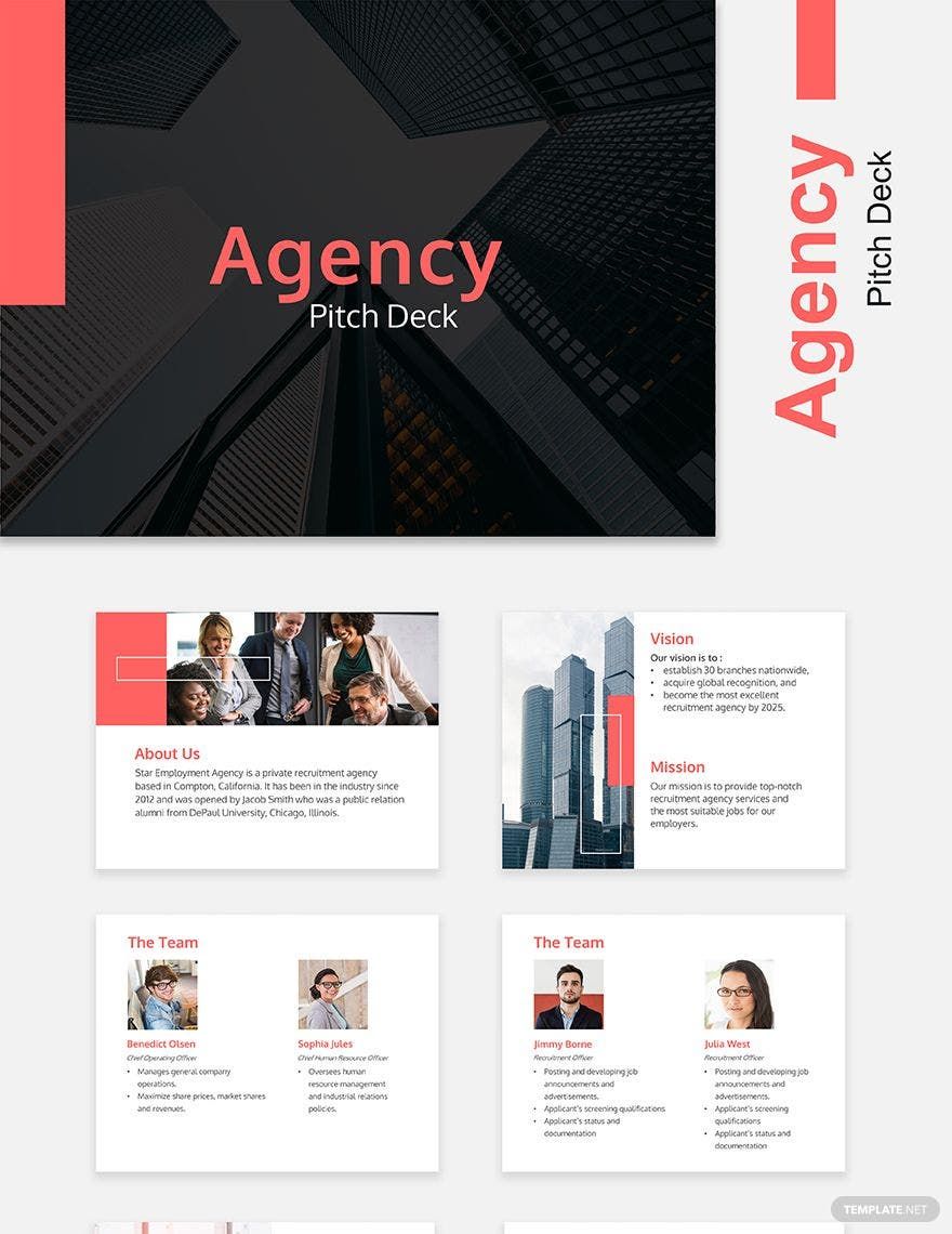 Agency Pitch Deck Template