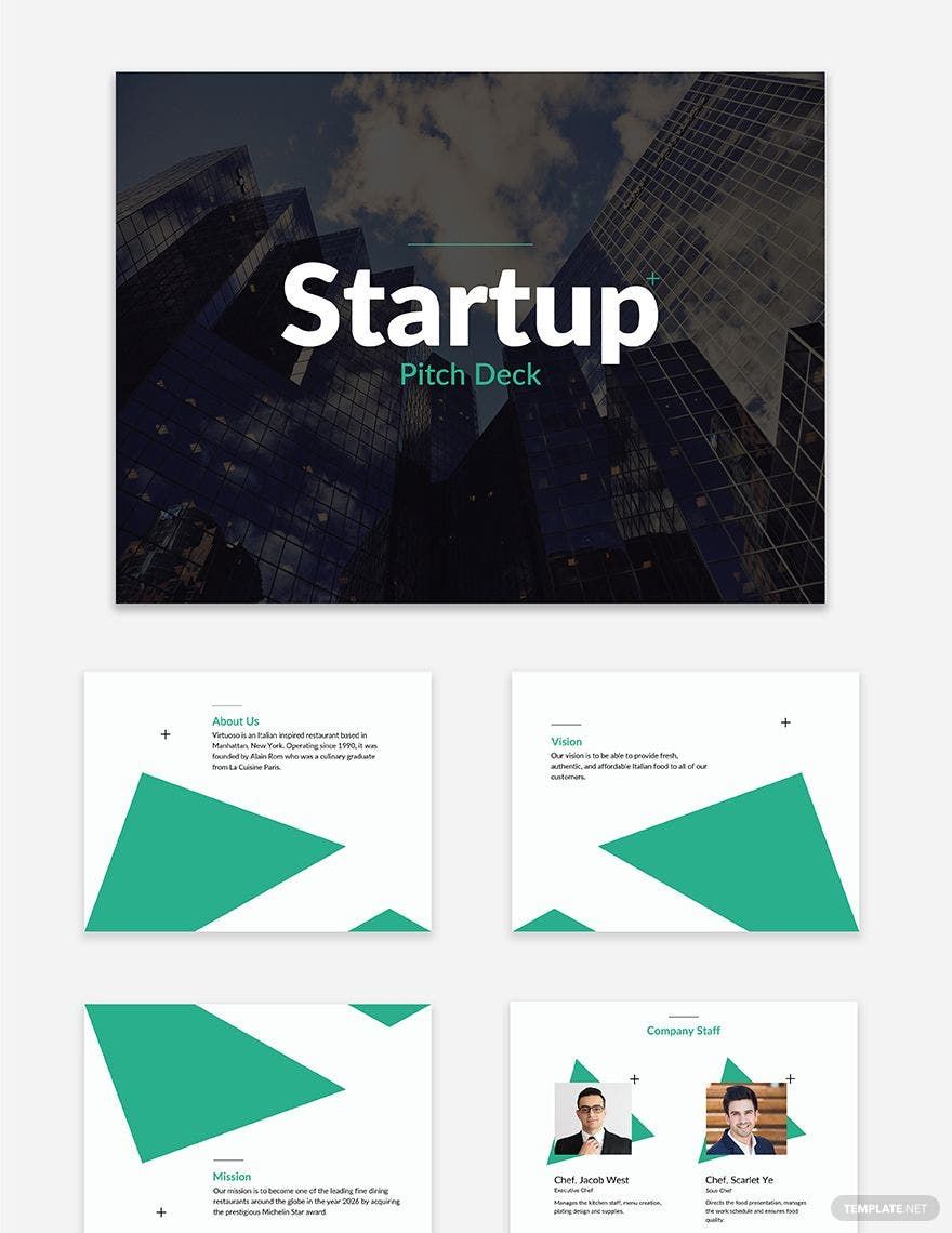 Startup Pitch Deck Template