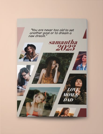 Full page Students yearbook ad