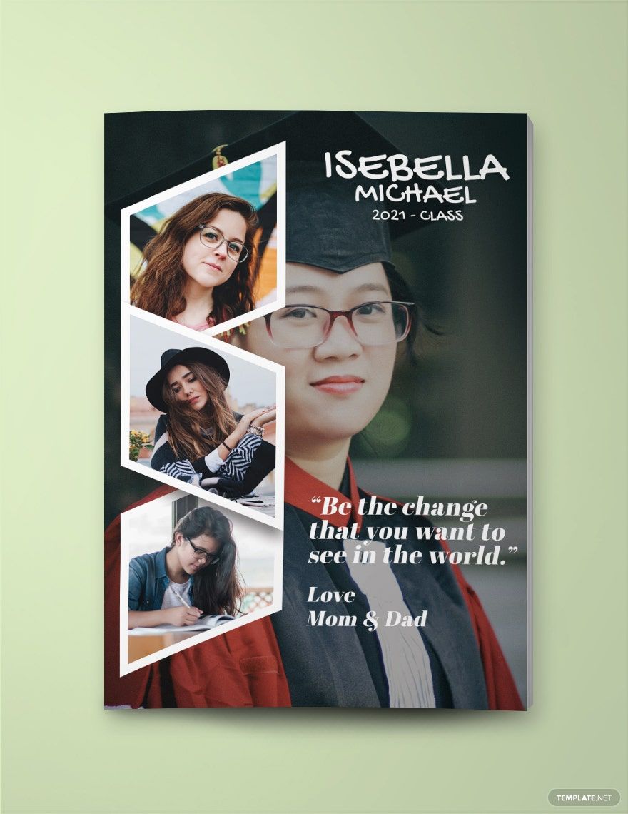 Yearbook Ad Full Page Template