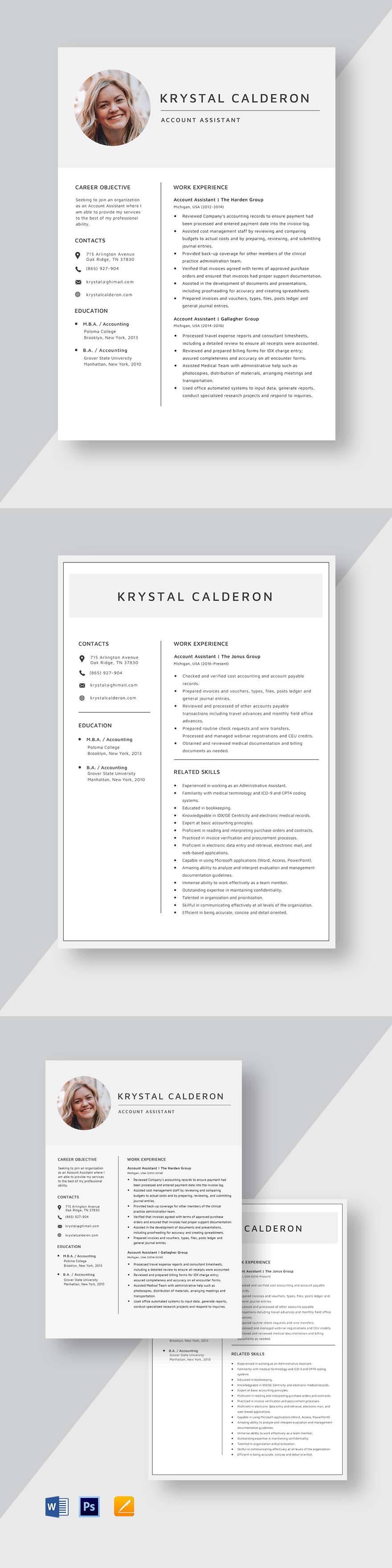 account-assistant-resume-template-word-apple-pages-psd-template