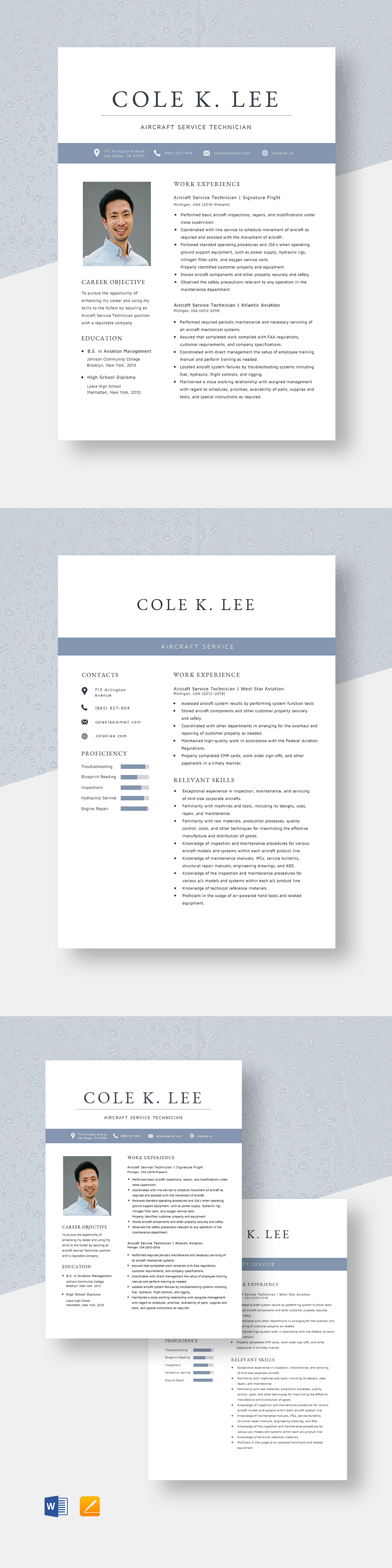 Permit Technician Resume Template - Word, Apple Pages | Template.net