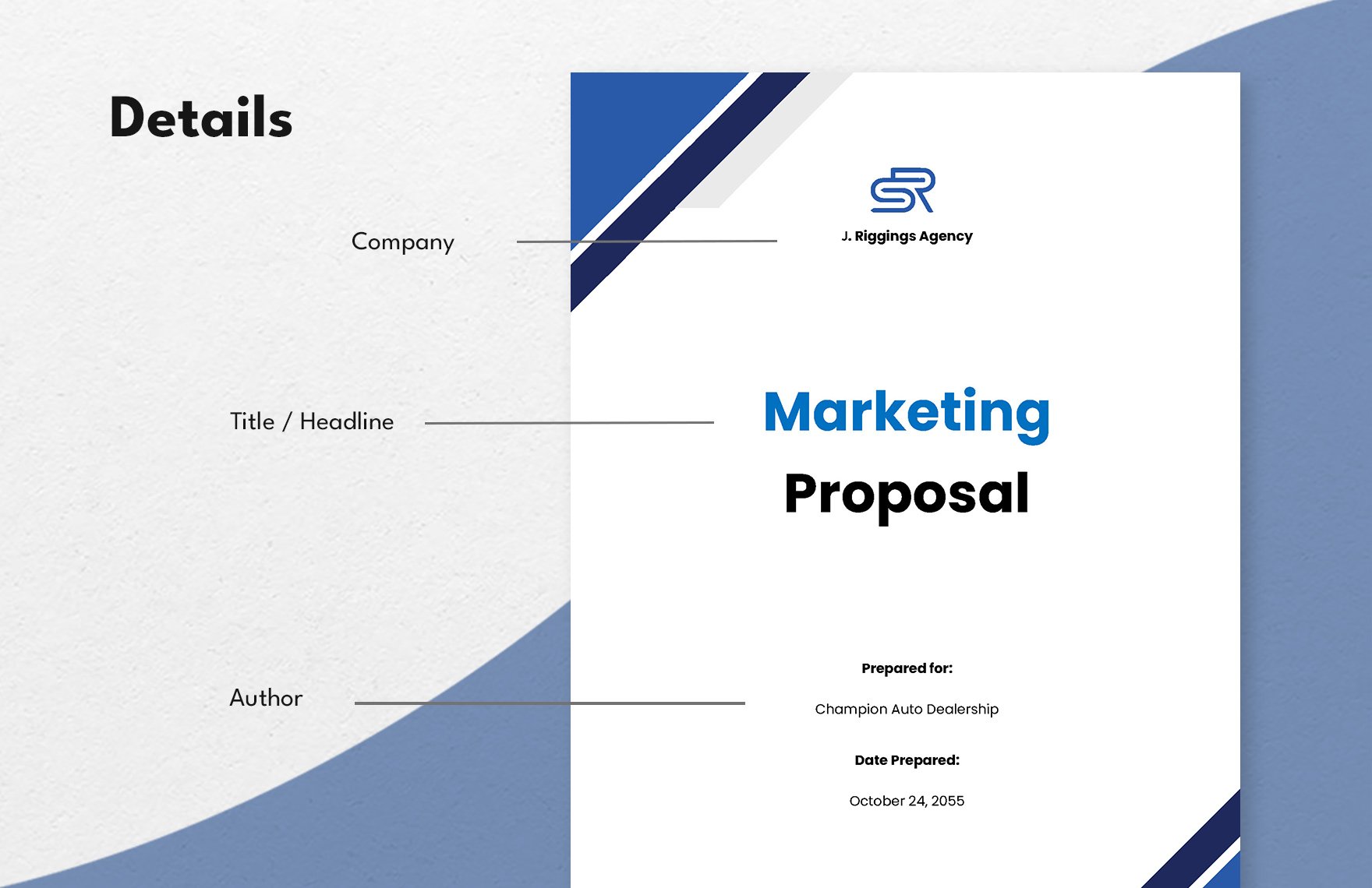 Simple Proposal Template