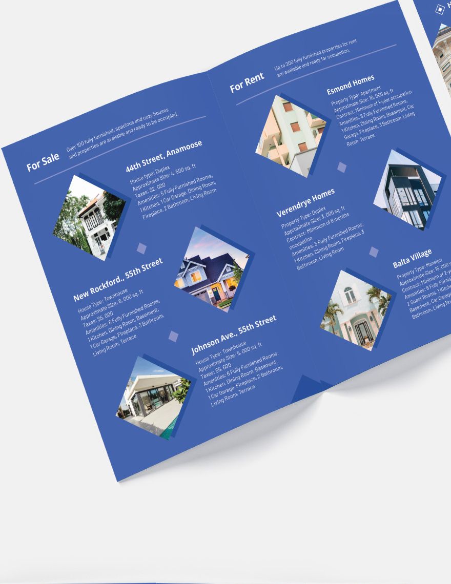 Realtor Bi-Fold Brochure Template