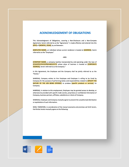 FREE Rent Payment Acknowledgment Letter Template - Word | Google Docs ...