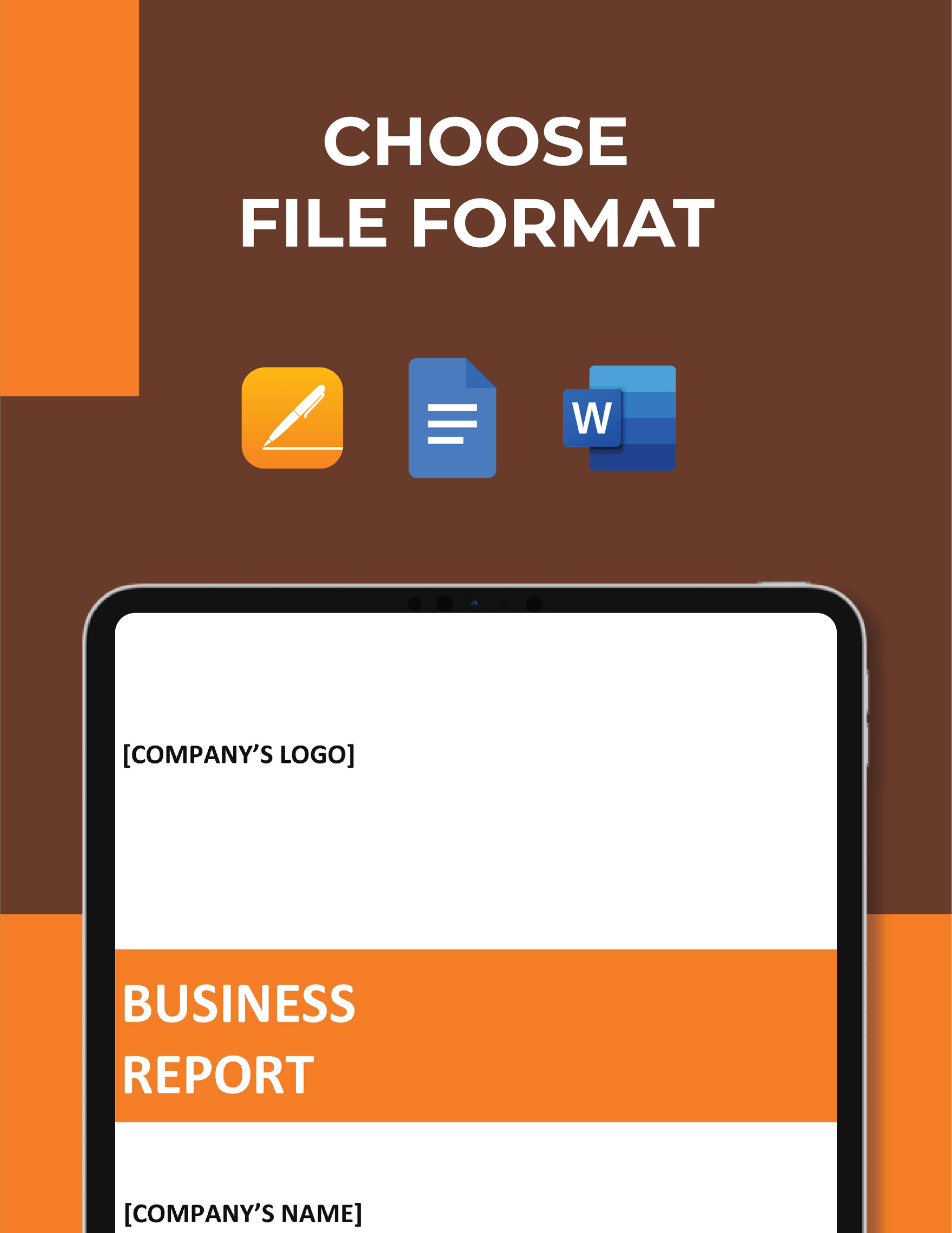 Business Report Sample Template