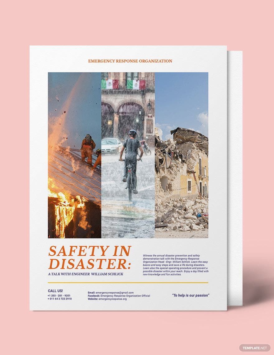 Safety Flyer Template