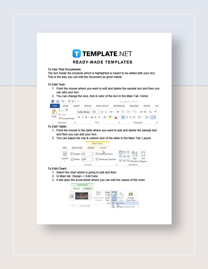 Business Credit Application Template