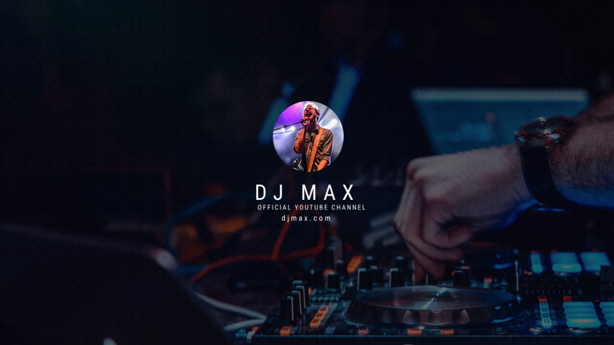 YouTube Channel Art for DJ Template