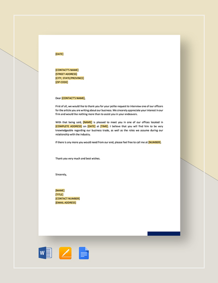 FREE Company Appointment Letter Template: Download 2538+ Letters in ...