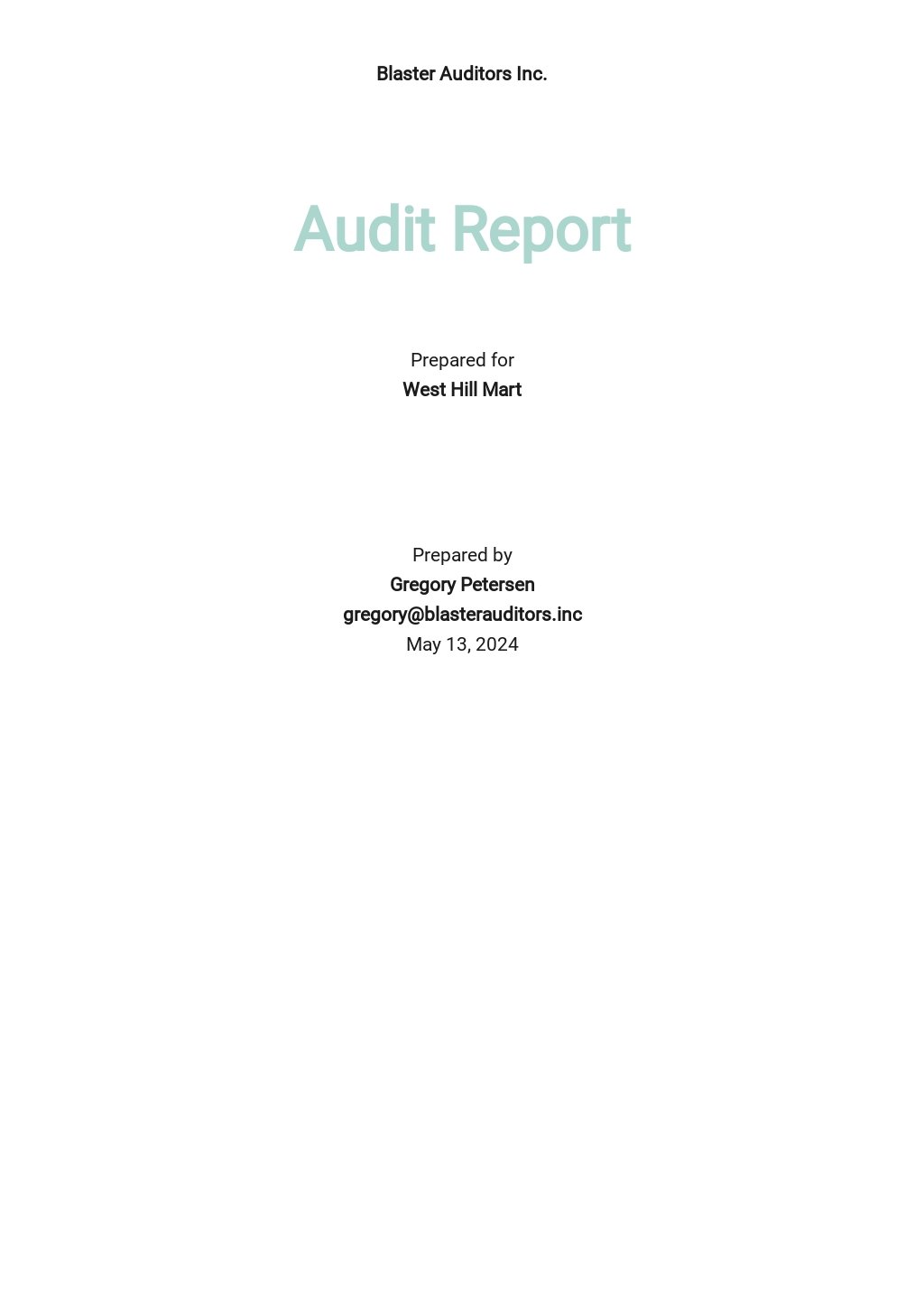 Sample Audit Report Template.jpe
