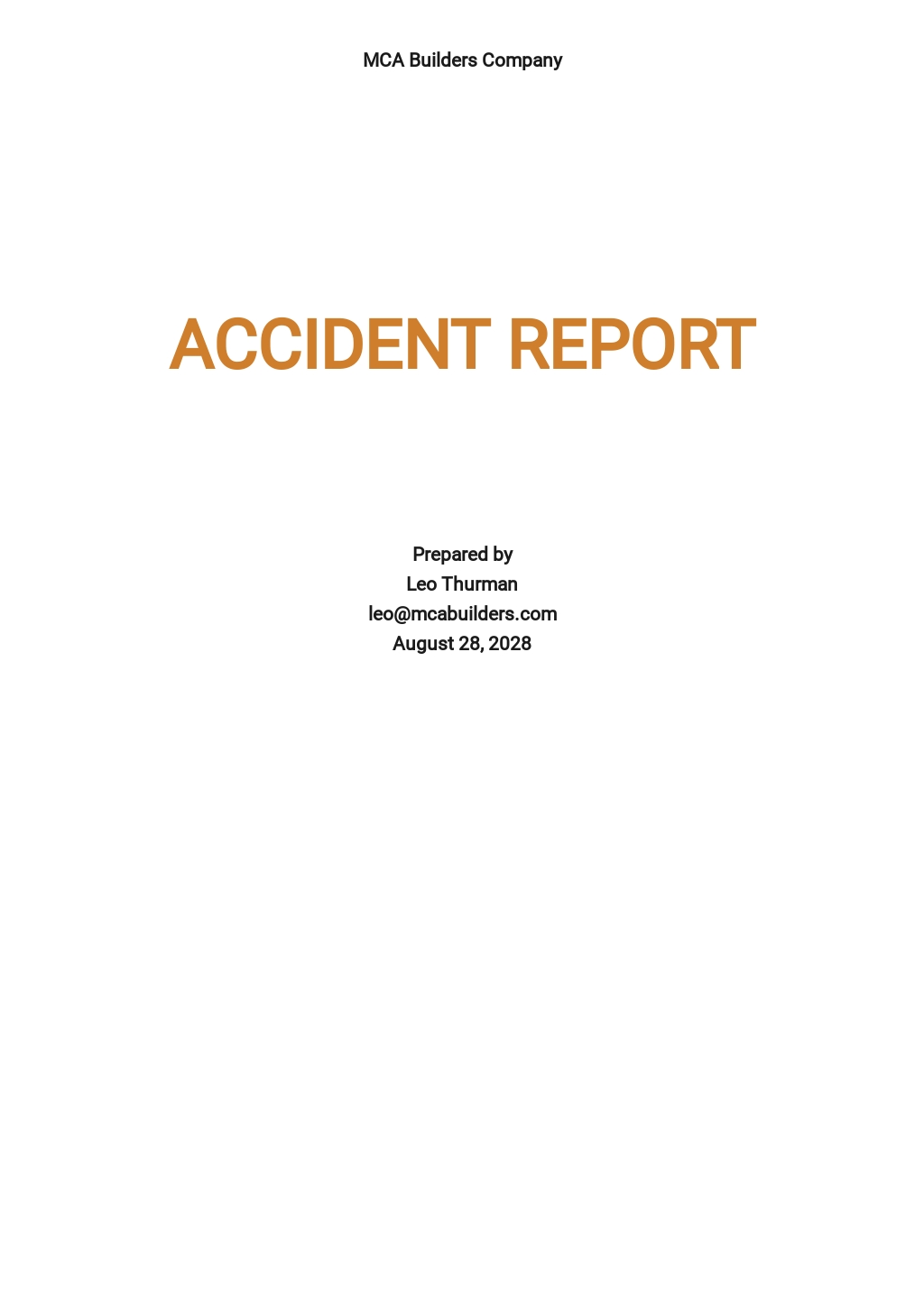 681 FREE Report Templates Edit Download Template
