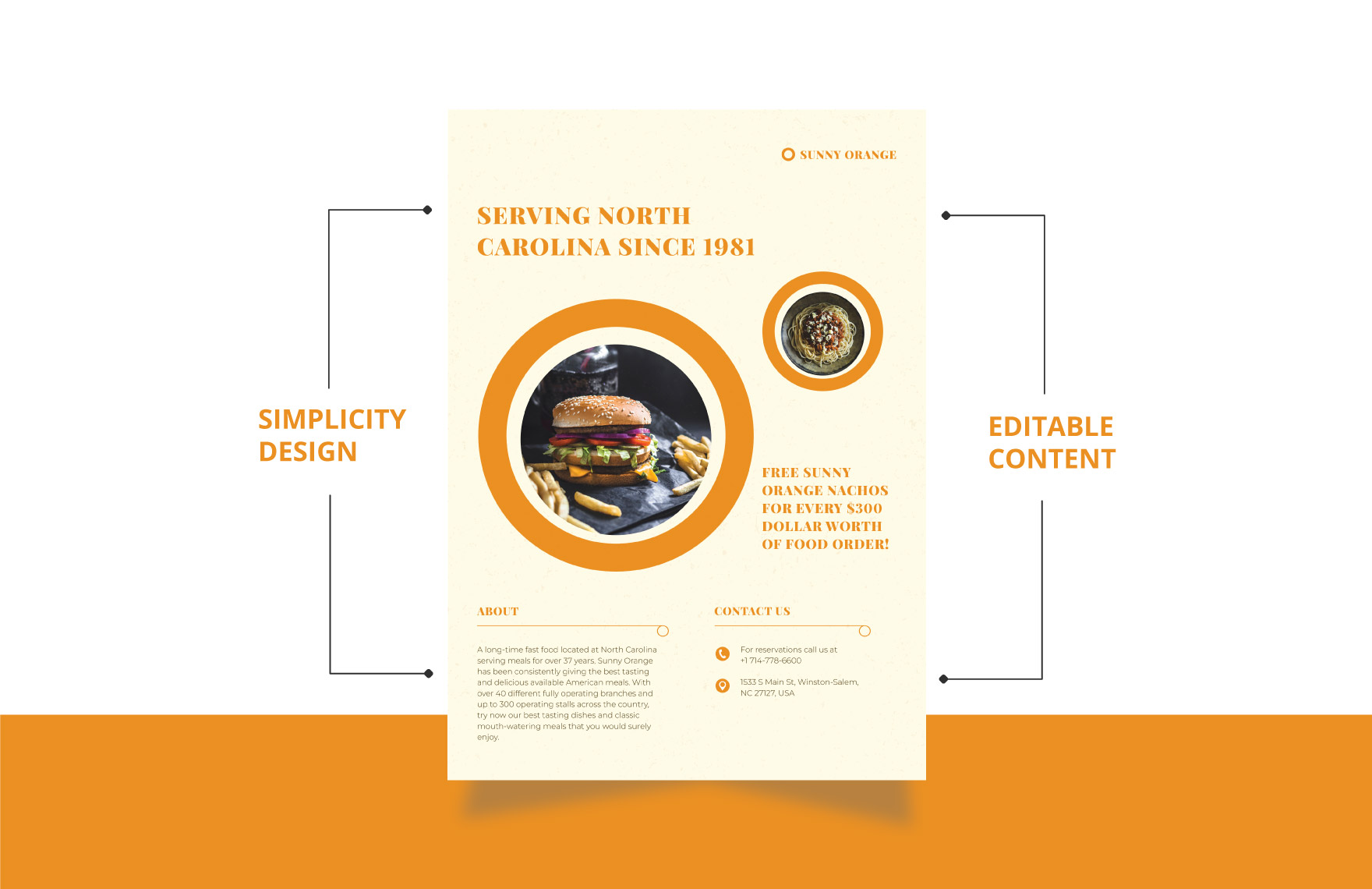 Fast Food Flyer Template
